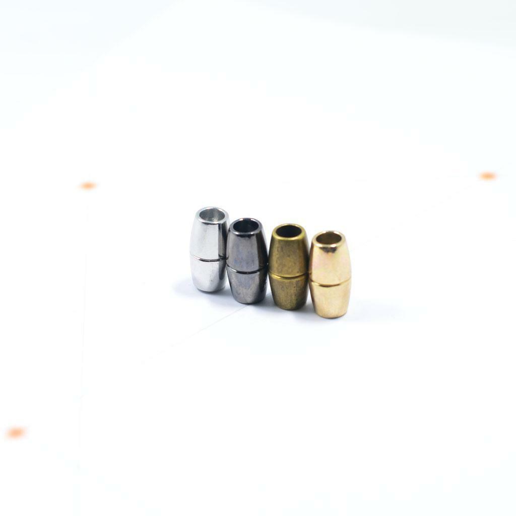 20Pcs  Magnetic Clasps Hooks Cord End Hat for DIY Necklace Jewelry