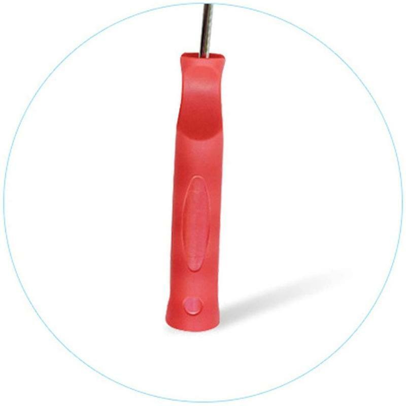 Home Wall Rubber Paint Roller Wooden Grain Painting Roller with Plastic Handle