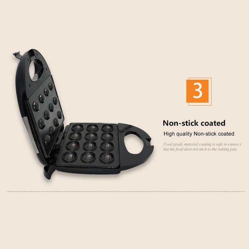Bubble Waffle Makers Egg Mold Electric Non-stick Baking Pans Coating Plates Grid