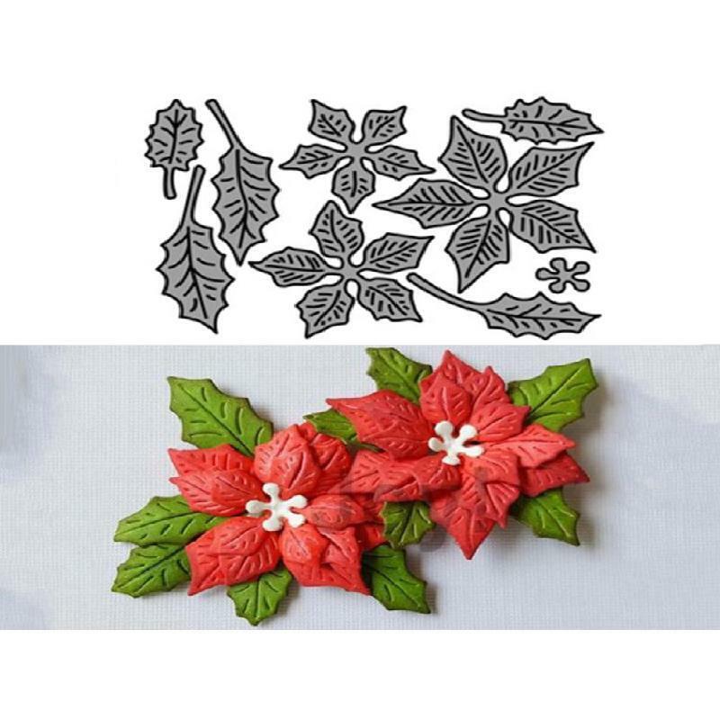 Flowers Leaves Metal Cutting Dies Stencil Scrapbooking DIY Album Stamp Embossing
