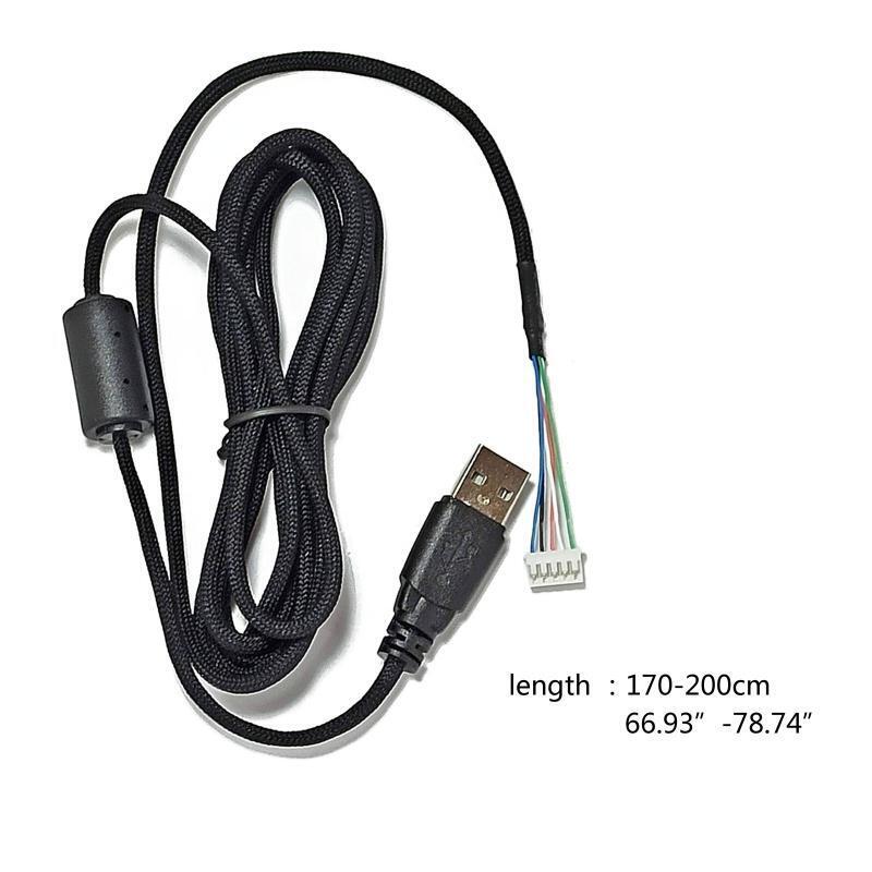 Universal Umbrella Rope Mouse Cables Soft Durable Mouse Line Replacement Part