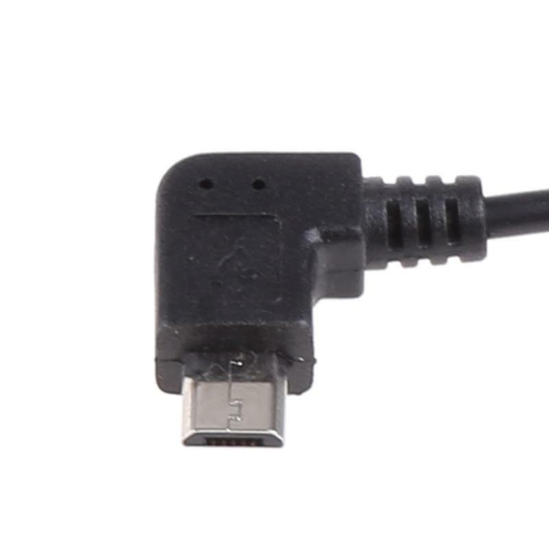 Micro USB 5 Pin Male To USB 2.0 Female Host OTG Y-Splitter Power Adapter Cable