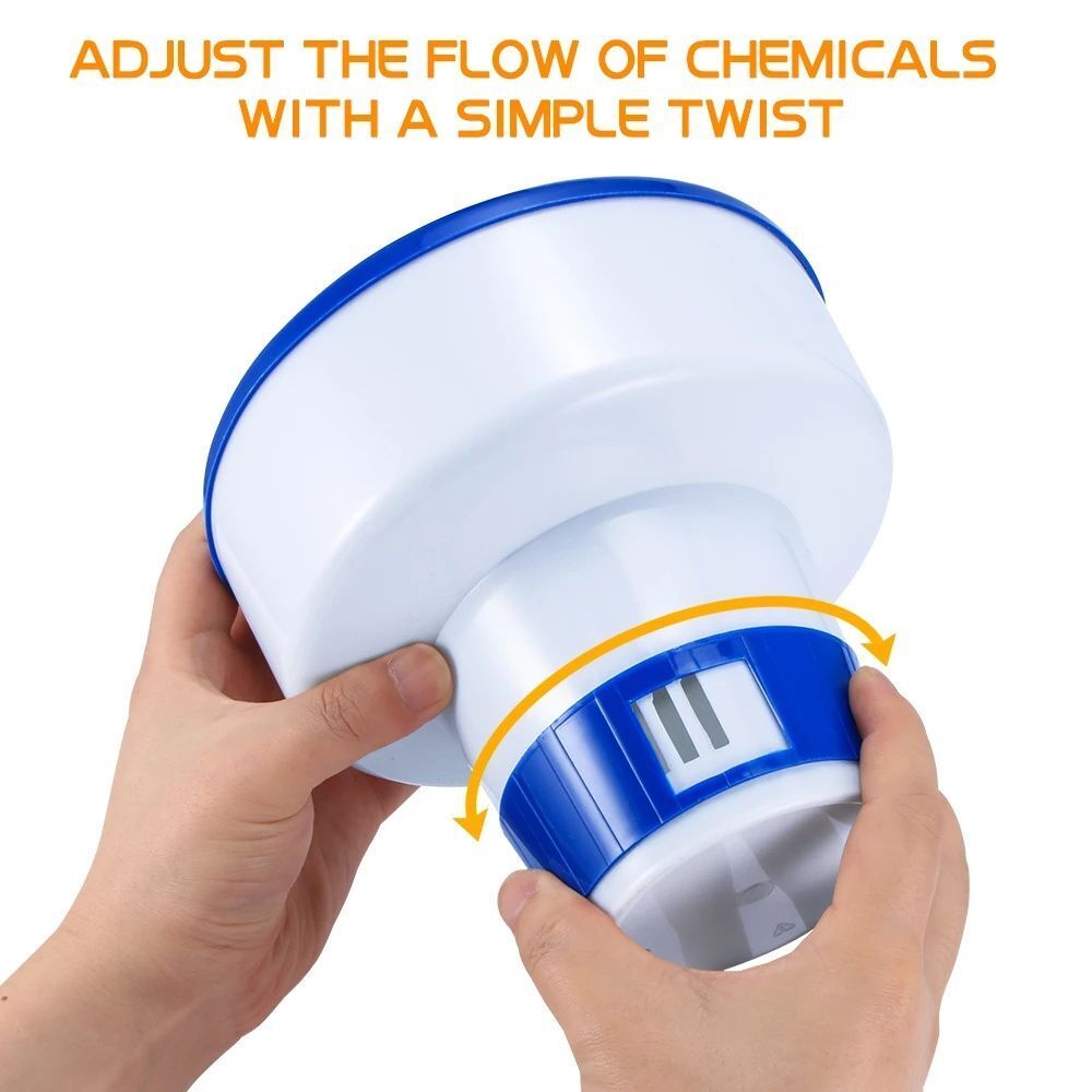 Cleaning Tool Floating Chlorine Dispenser Automatic Drug Dispenser Swim Floater