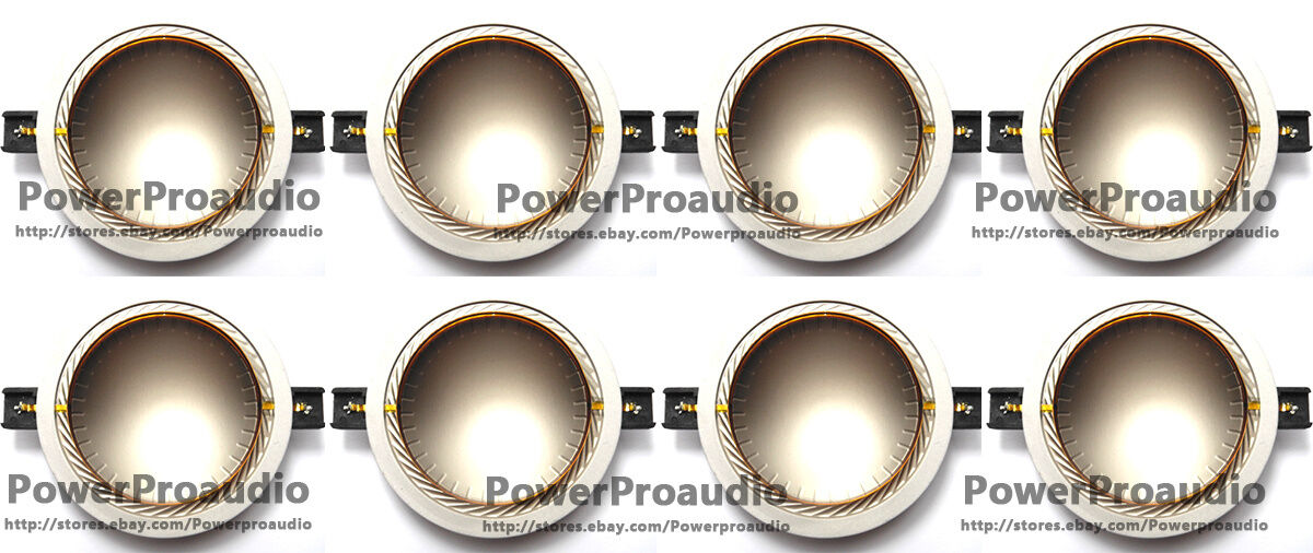 8pcs /lot Diaphragm for B&C DE600 DE610 DE620 Driver Speaker Horn Repair 8 Ohm