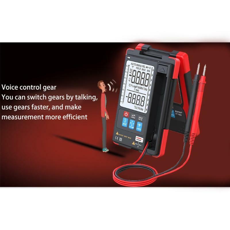 Multi-function Multimeter with Flashlight Professional Digital Multimeter Handle