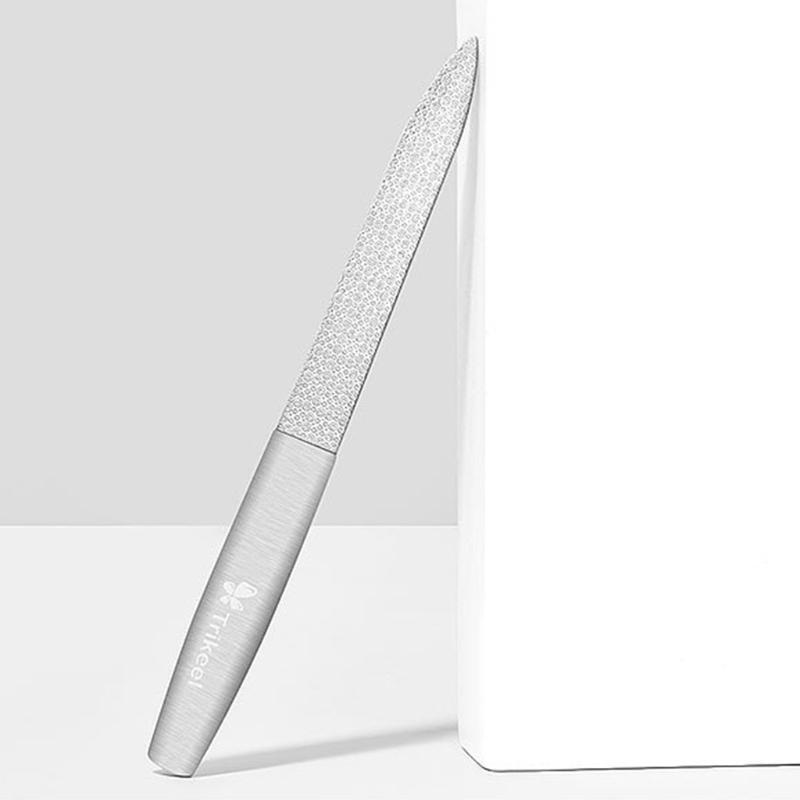 Stainless Steel Nail File with Fillet Tip, Nails Files Easily for Men and Woman
