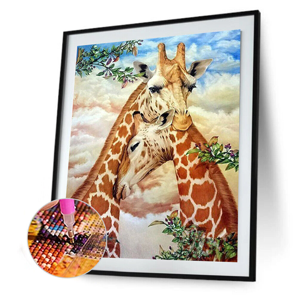 Diamond painting square diamond DIY giraffe animal ZQF2509