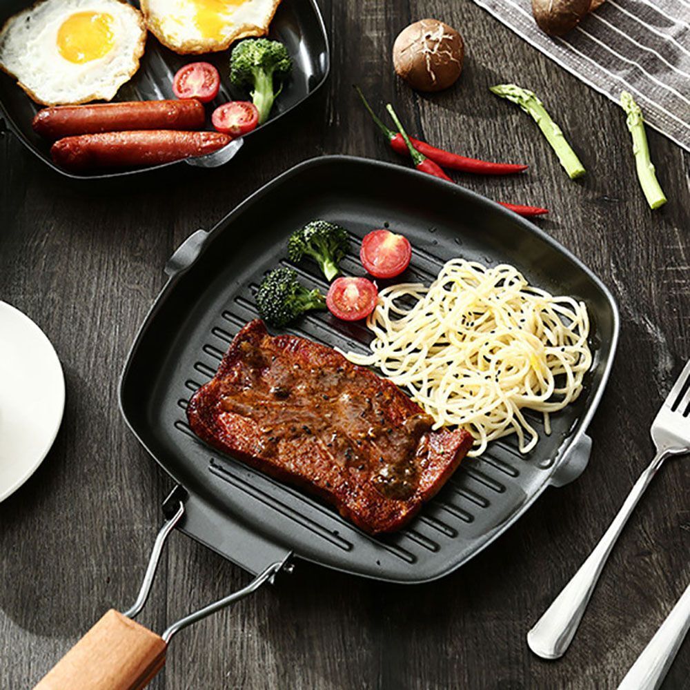 Tools Household Steak Skillet Pan Non Stick Frypan Foldable Handle Omelette Pot