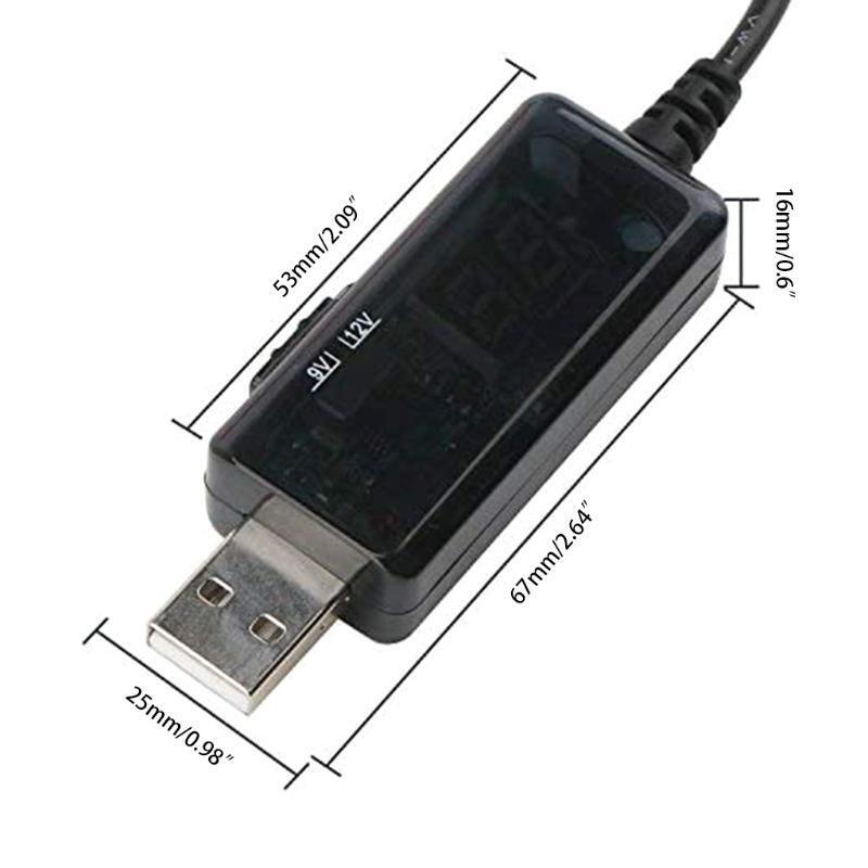 1A Step-up Volt Transformer USB 5V Boost to 9V 12V Voltage Converter Boost Line