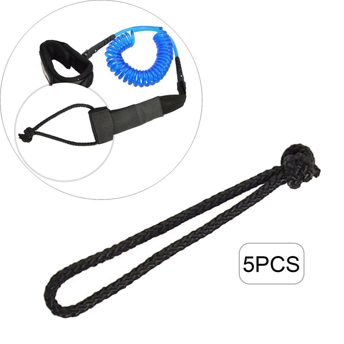 5 Pieces Leash Strings Cord for Surfboard Longboard Water Sports