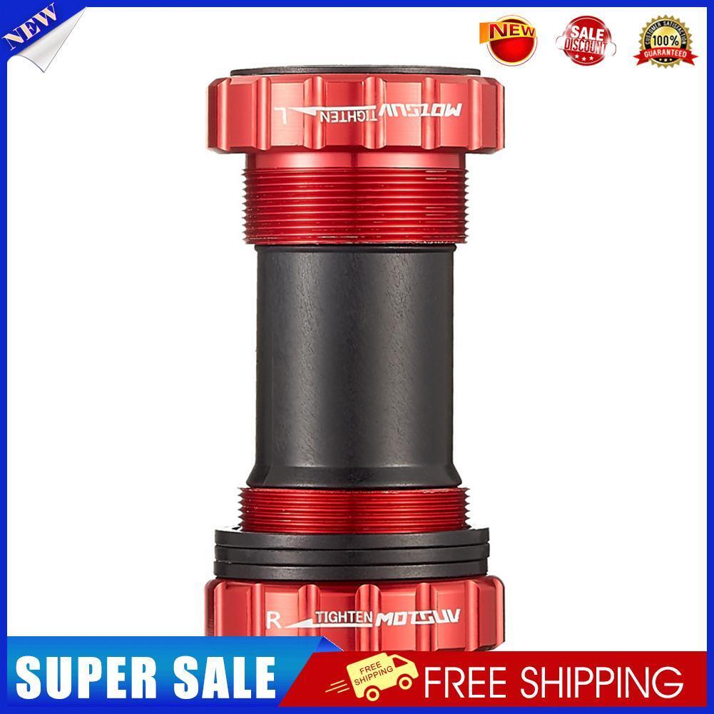 MOTSUV BB91 MTB Road Bike Bottom Bracket Thread Type BB Bottom Axis (Red)