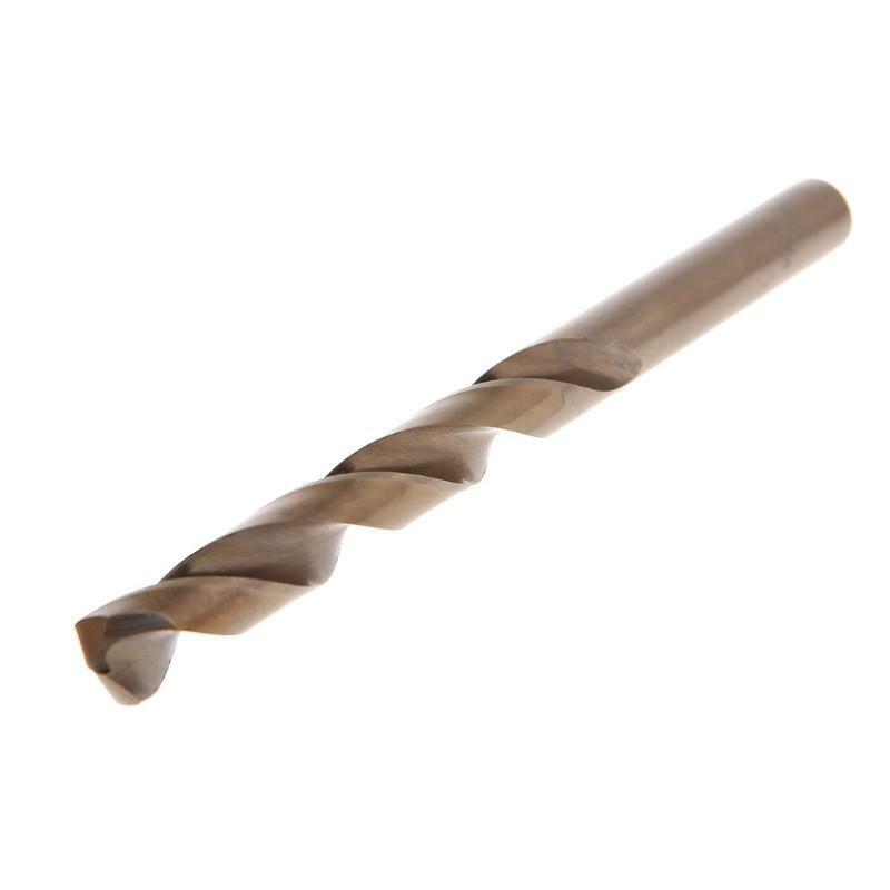 15Pcs High Speed Steel M35 HSS Cobalt Twist Drill Bit Set 1.5-10mm Power Tools