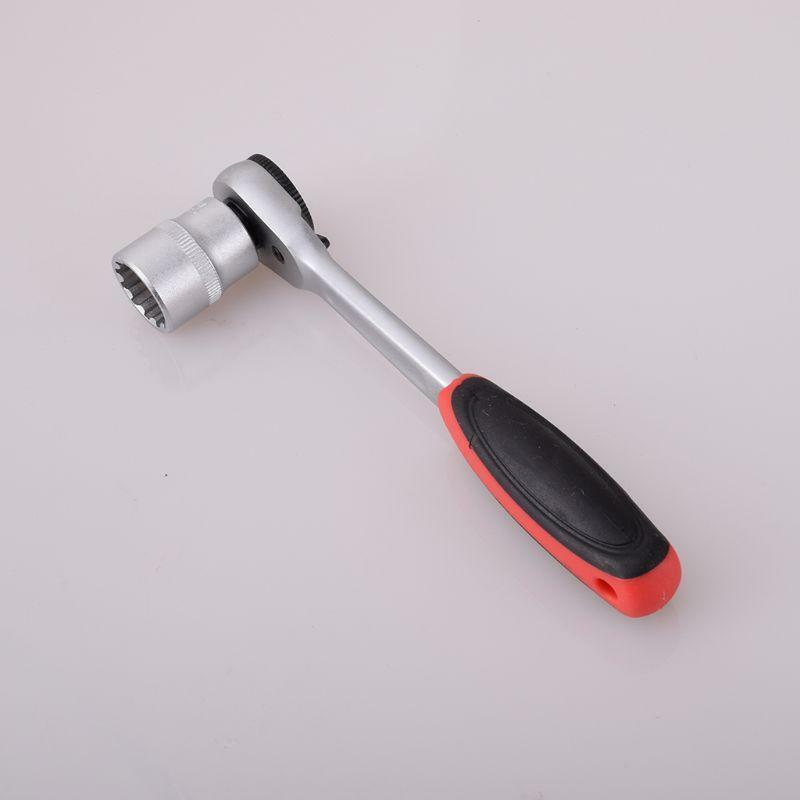 38pcs Mini Ratchet Wrench Set 1/4" Socket Hex Head Screwdriver Slot Bike Repair