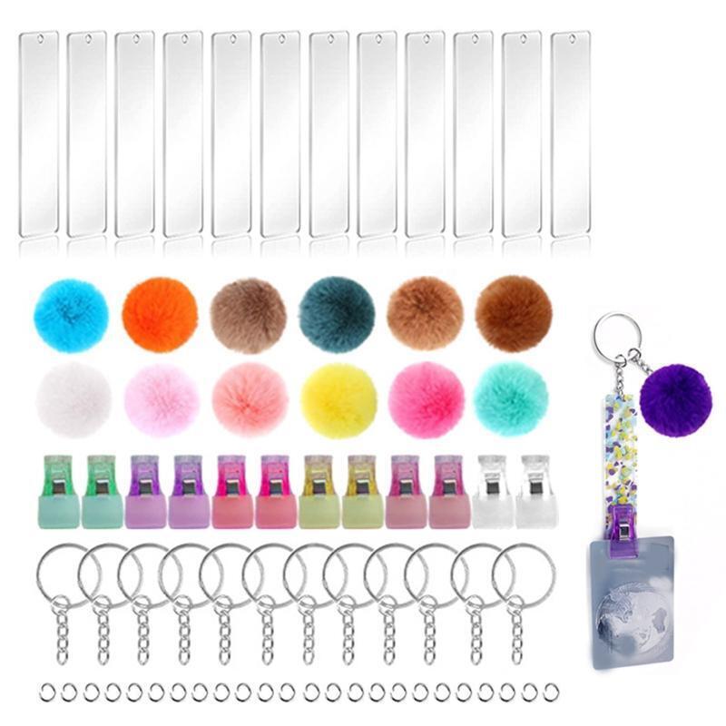 Card Grabber Keychain Making Tool Acrylic Credit Card Puller Maker for Home DIY