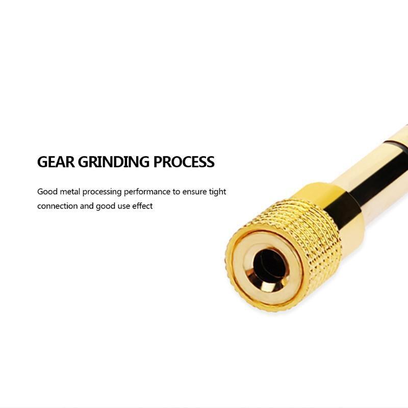 Jack 6.35mm Male To 3.5mm Female Adapter Connector Headphone Audio Adapter