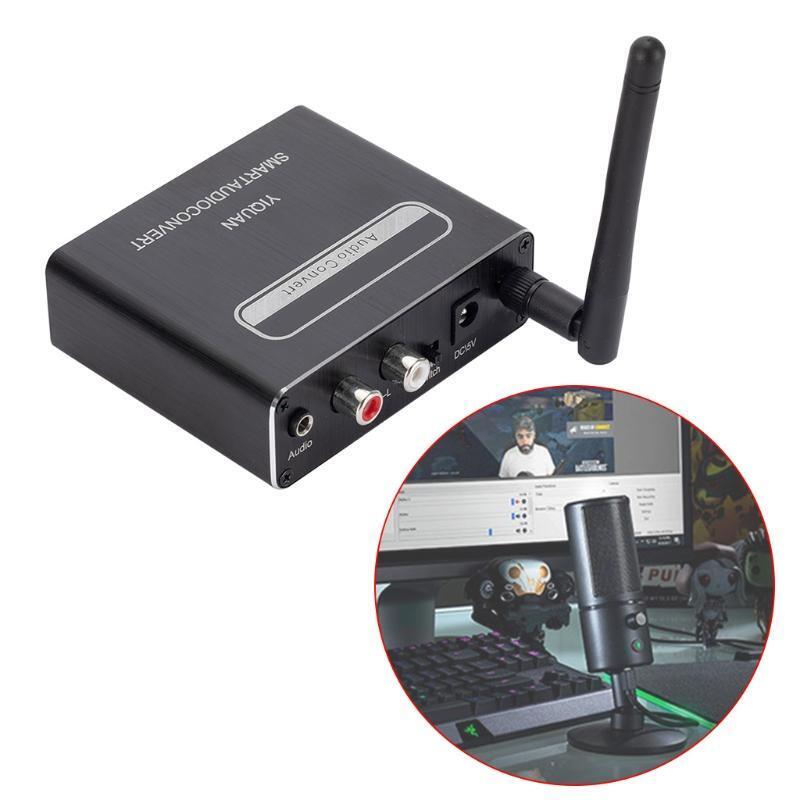 Wireless Receiving Digital-to-analog Converter Audio Receiver Converter 3.5mm
