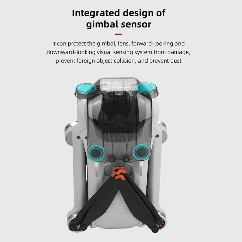 Protection Cover Case Translucent Camera Lens Cap for Mini 3 Pro Gimbal Drone