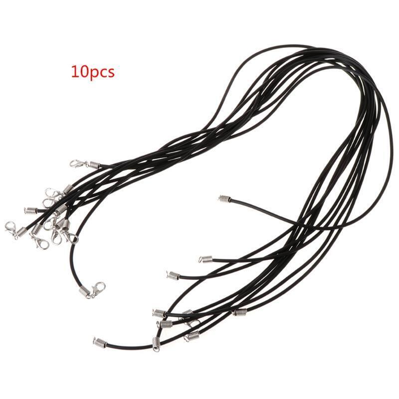 Practical Necklace Cord with Lobster Clasp 10x Jewelry Chain for Bracelet Making