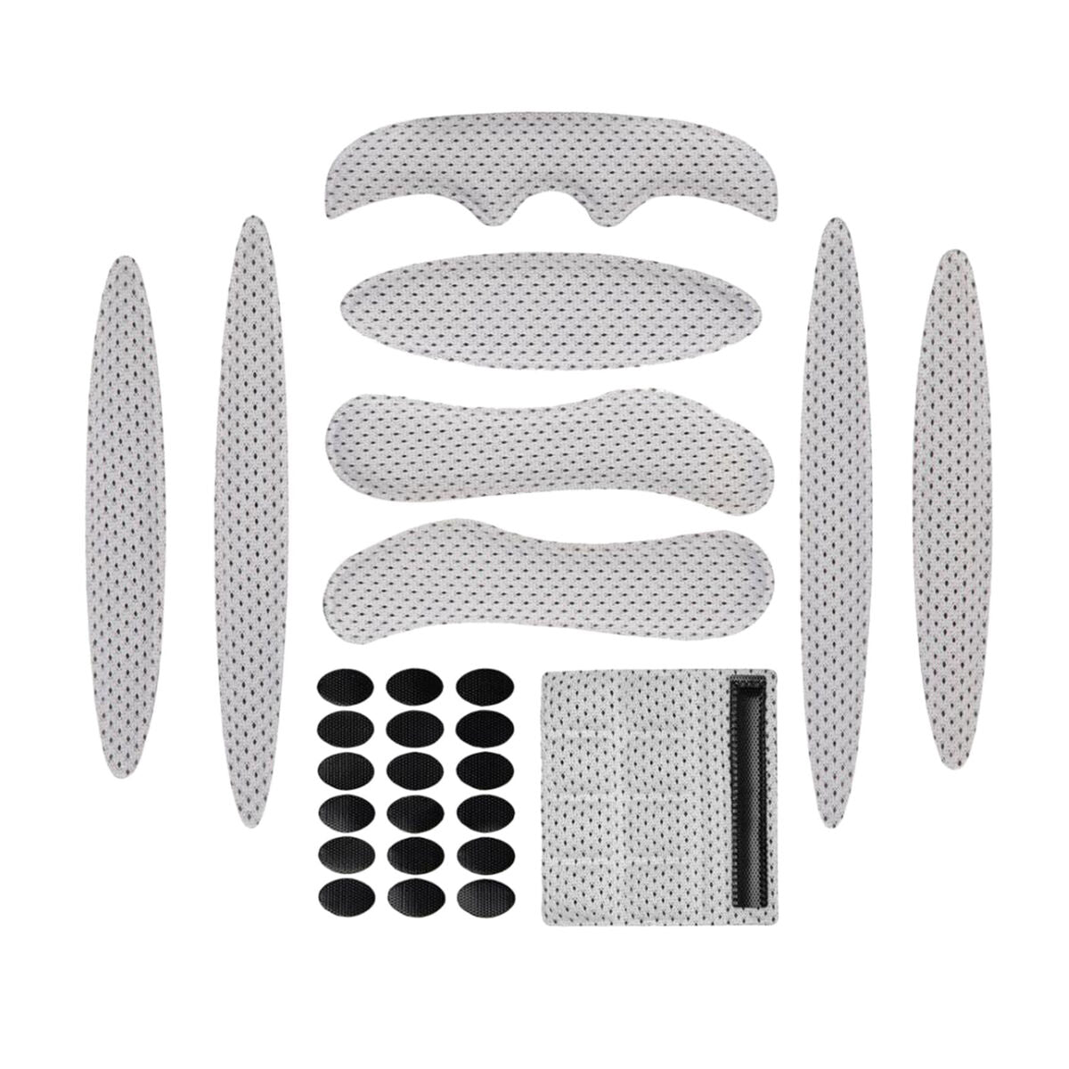 Universal EVA  Helmet Padding Motorcycle Liner Foam Pads Replacement Grey