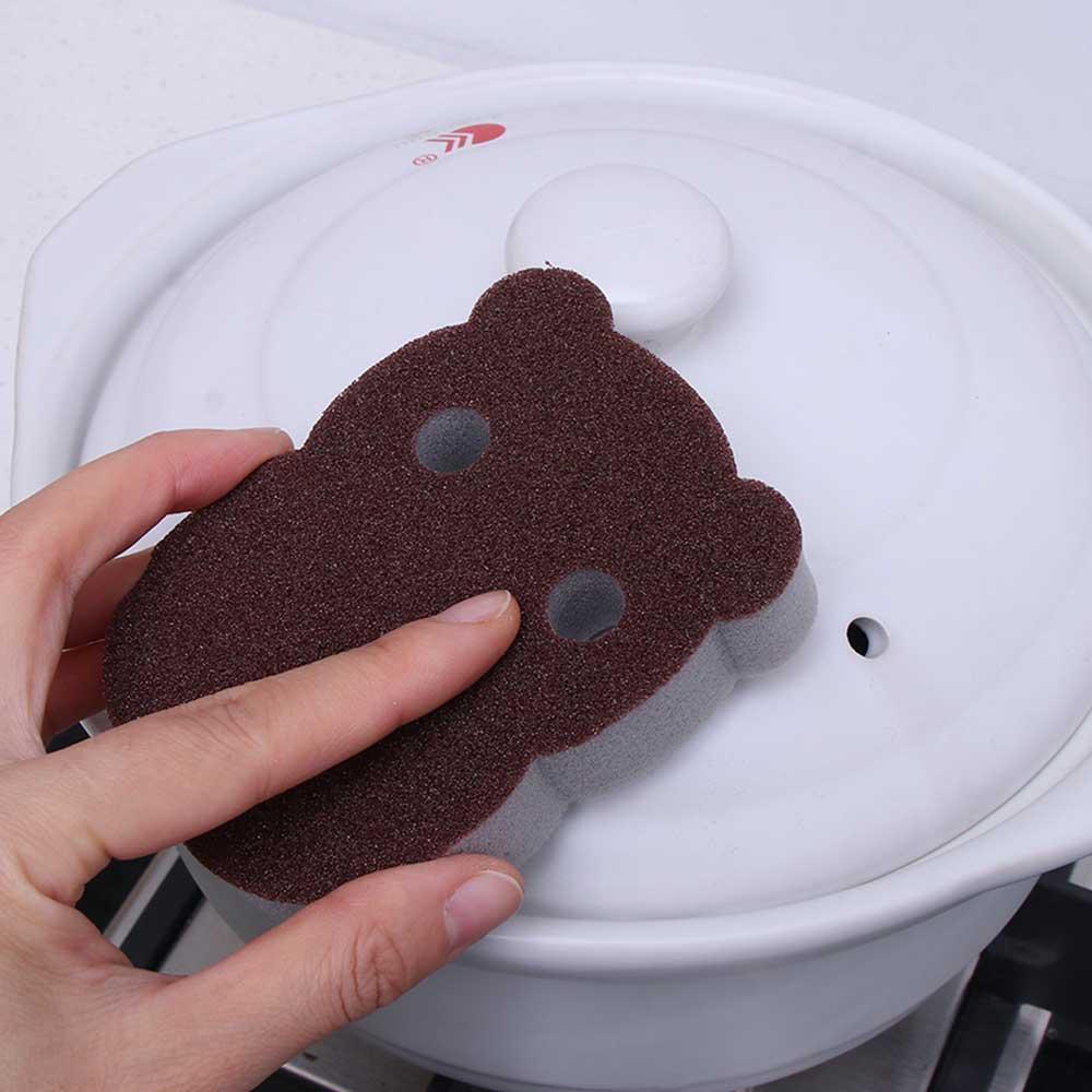Home Washing Soft Magic Sponge Brush Carborundum Emery Rust Cleaner