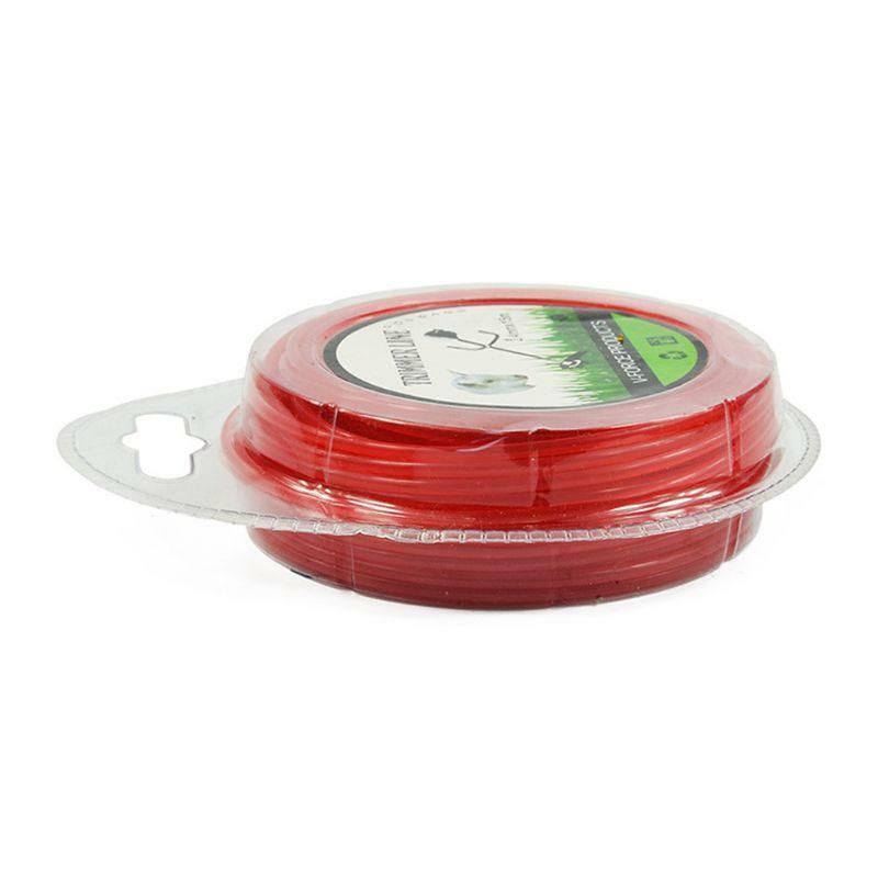 2.4mm×15m Grass Cut Strimmer Line Round Nylon Cord Wire String For Grass Trimmer