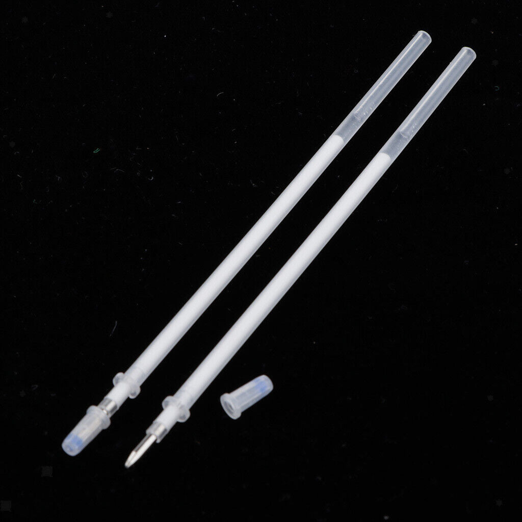 20 Pieces 1mm Colorful Glitter  Pen Refills for Drawing White