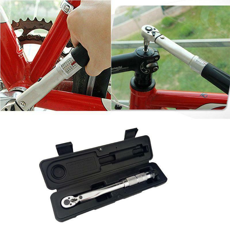 1/4'' Torque Wrench Drive 5-25Nm Two Way to Accurately Mechanism Hand Spanner