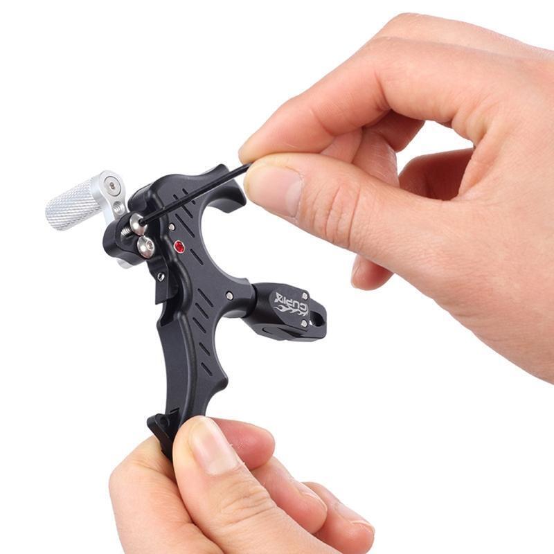 Thumb Bow Release Grip, Archery Handheld Thumb Finger Caliper Bow Arrow Release