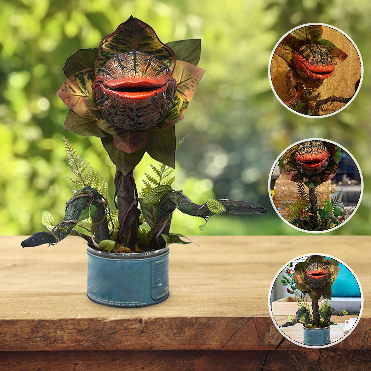 Corpse Flower Decor Chomper Realistic Sculpture Garden Flowerpot Decor