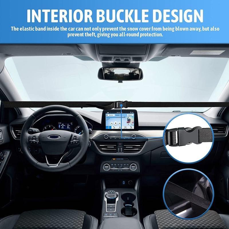 Car Truck Windshield Sun Snow Cover Protects Wipers from Ice Frost 209x147cm