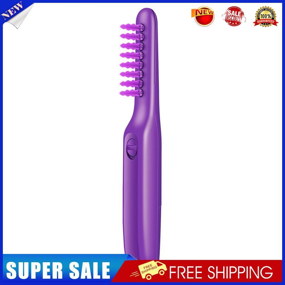 Anti-Knot Electric Comb Gear Rotating Hair Comb Hairdressing Styling Brush