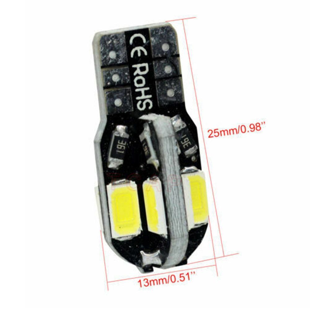 Car Lights New T10 194 168 W5W Canbus Side Marker White Dome LED Light Bulbs