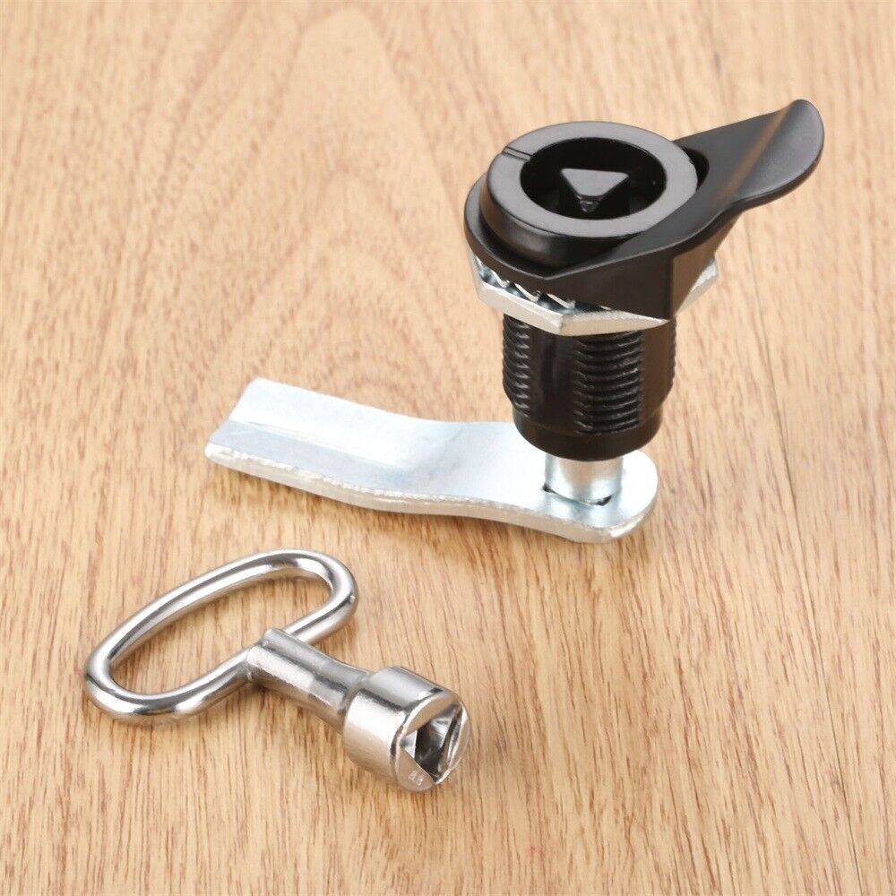 Cabinet Mailbox Drawer Cupboard Lock Key Locking Plate High Quality Triangle
