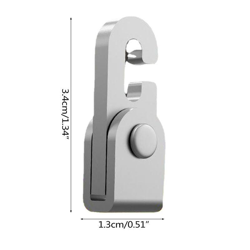 Camping Tent Hook Clip High-strength Automatic Locking Hook for Armbands, Tent