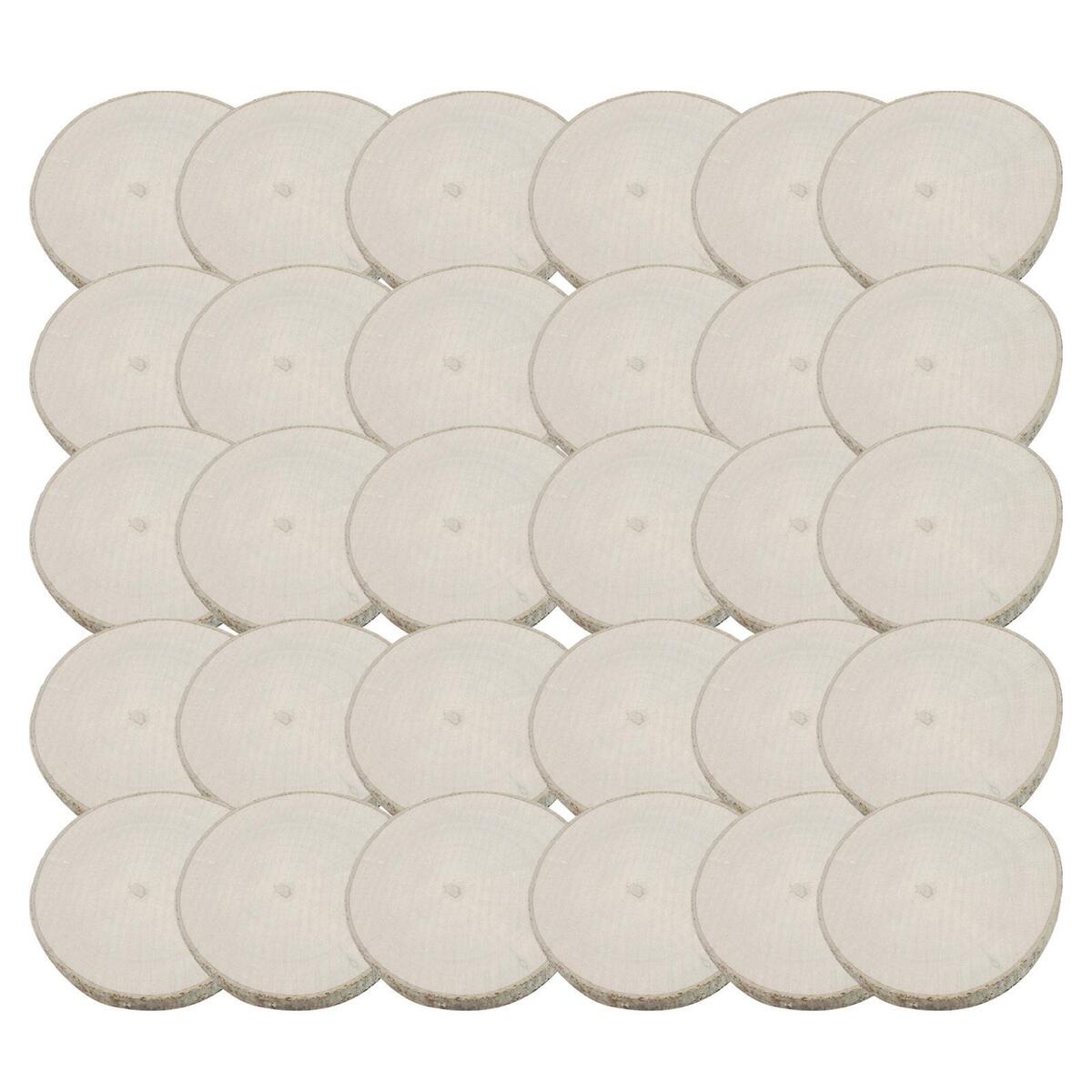 30Pcs en Pieces DIY  Cutout Chips Unfinished  Slice Painting