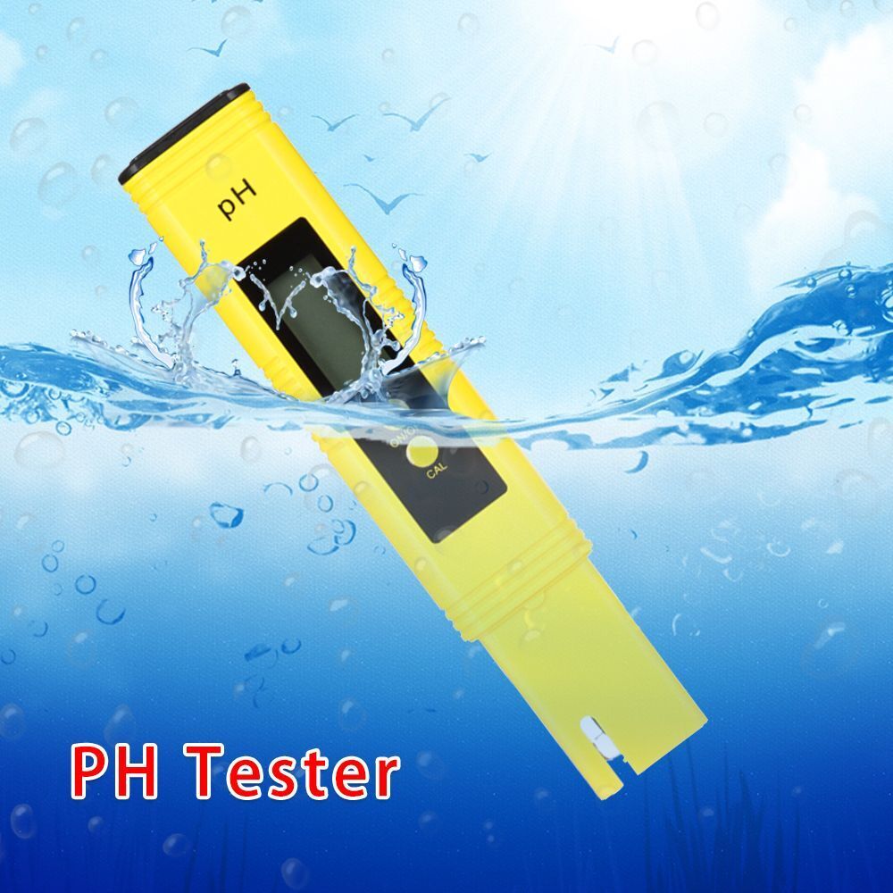 Pool Hydroponics Test PH Tester Pen PH Meter Tester Water Monitor LCD Digital