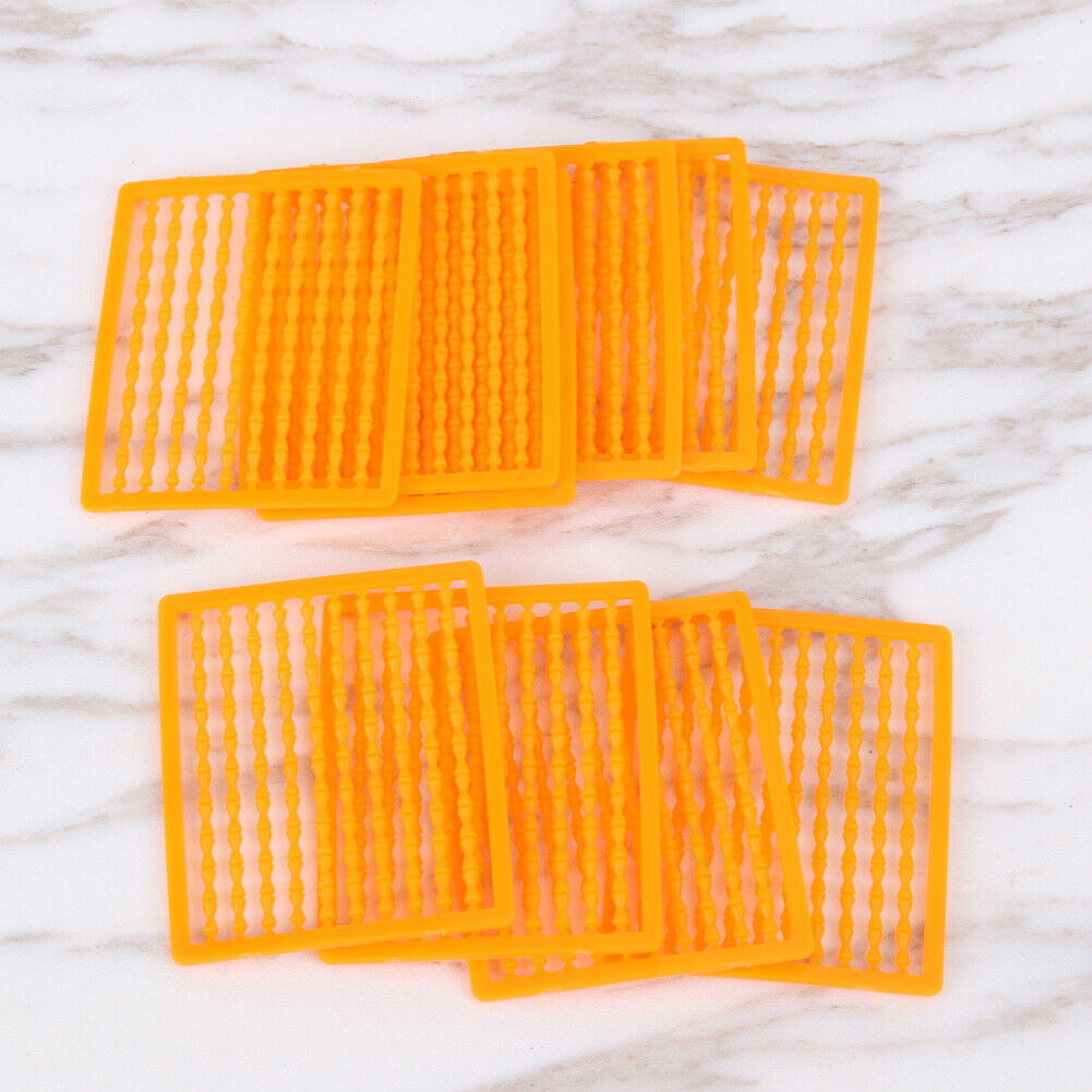 10Pcs Fishing Hair Rig Tackle Carp Bait Stoppers Lure Fish Holding Orange