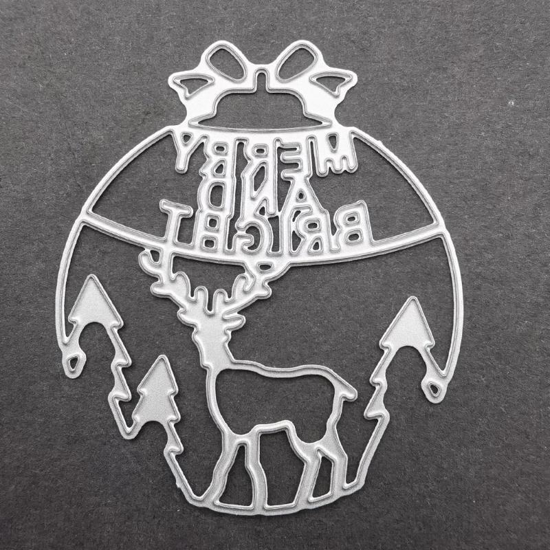 Exquisite Christmas Metal Cutting Die for DIY Christmas Cards Scrapbooking Craft