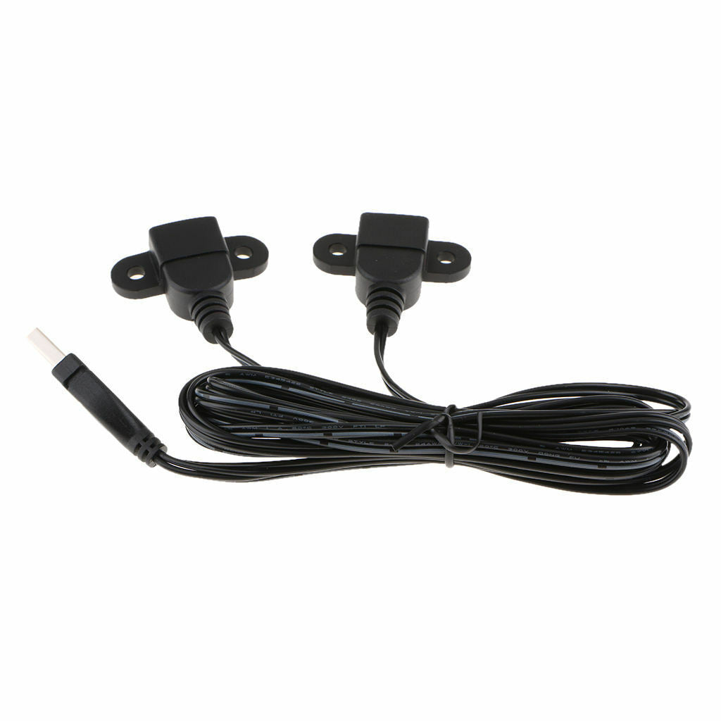 USB Cable Y Splitter USB 2.0   Hub Adapter Charger Cable Extension