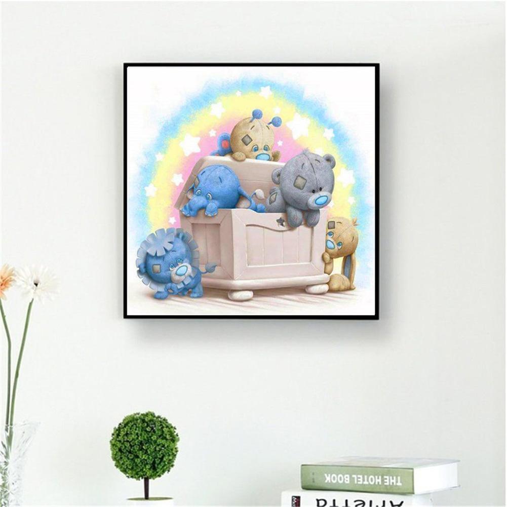 5D DIY Bear Diamond Painting Embroidery Cross Stitch Mosaic Picture Decor