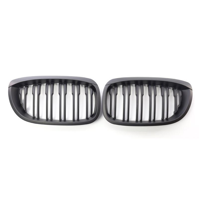 2x For BMW3 Series E46 Coupe 2 Door 03-05 LCI Front Twin Bar Grilles 51137064317