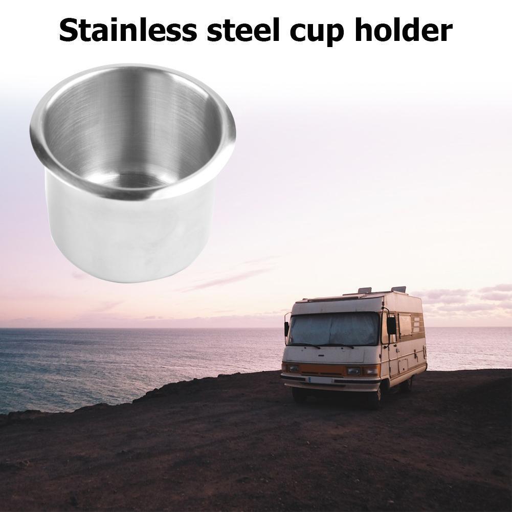 1pc Stainless Steel Cup Drinking Holder for Marine Boat Car Truck Camper