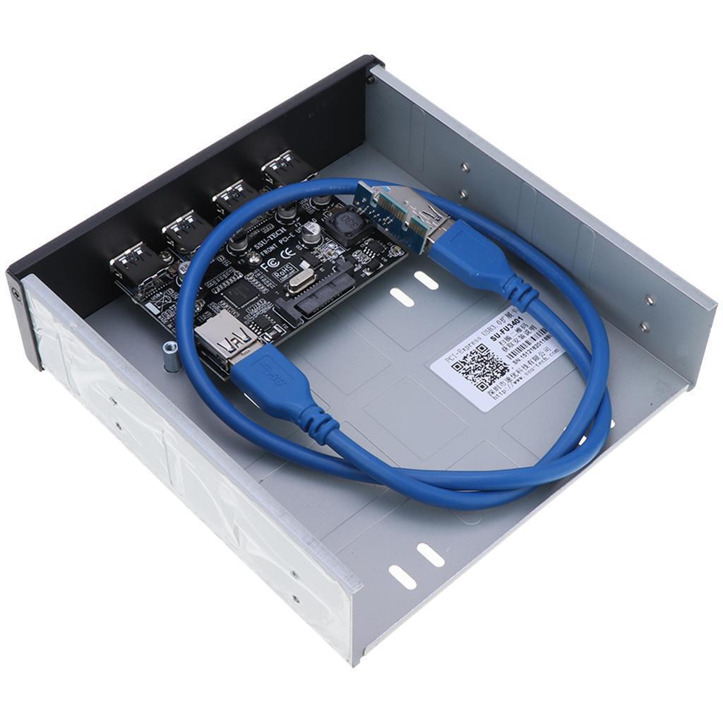 4Port PCI-e to USB 3.0 HUB   Expansion Card for Windows 7/8/8.1/10