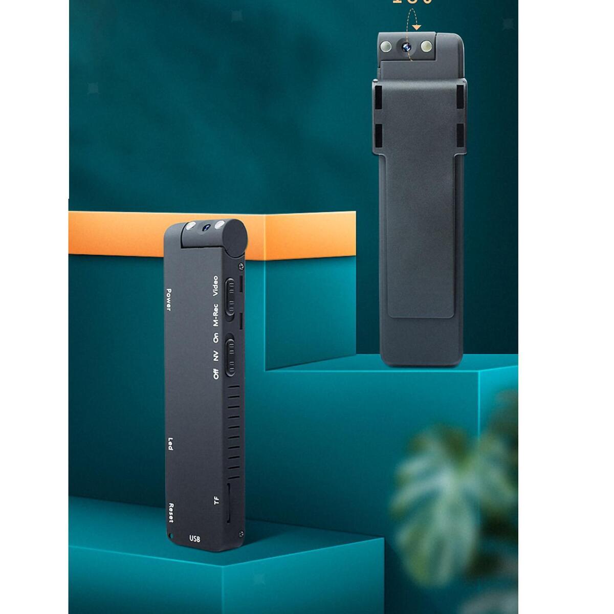 harayaa Portable Body Cameras, Mini 1080P HD Camera for Body Use, Bicycle