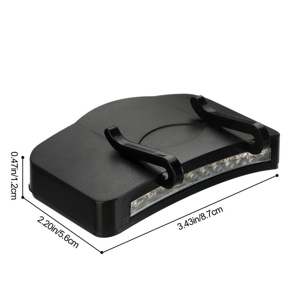 Clip Super Bright Night Fishing Flashlight Camping Lamp Cap Light Headlight