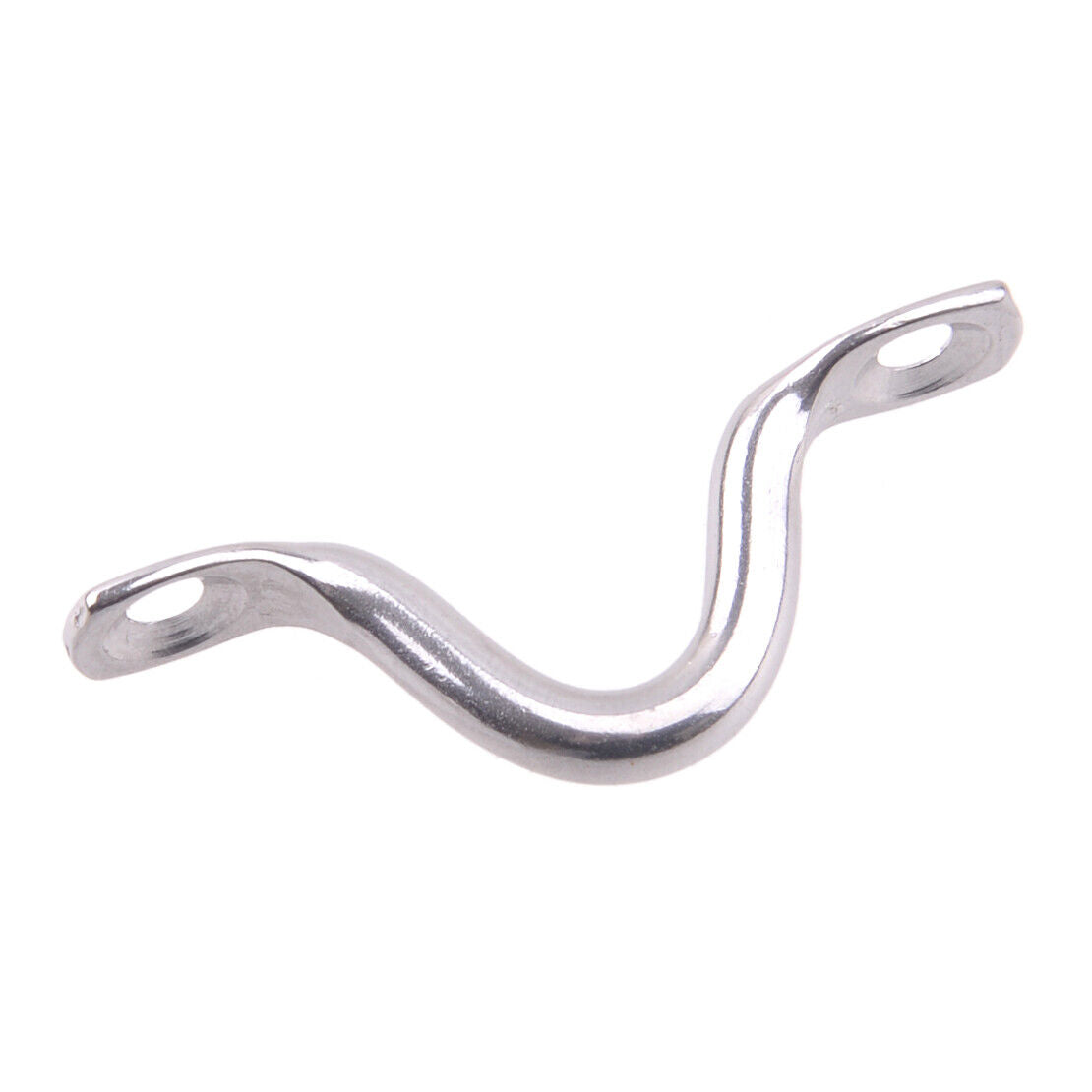 8pc 5mm Top Pad Wire Eye Straps Boat Deck Plate Staple Ring 316 Stainless Steel