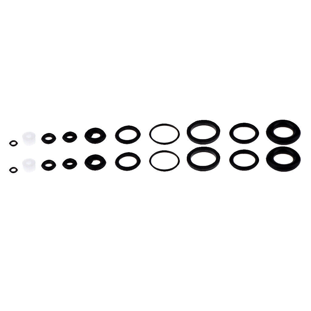 4  Black  Rubber Seals Kit for Airbrush Internal Sealing Ring