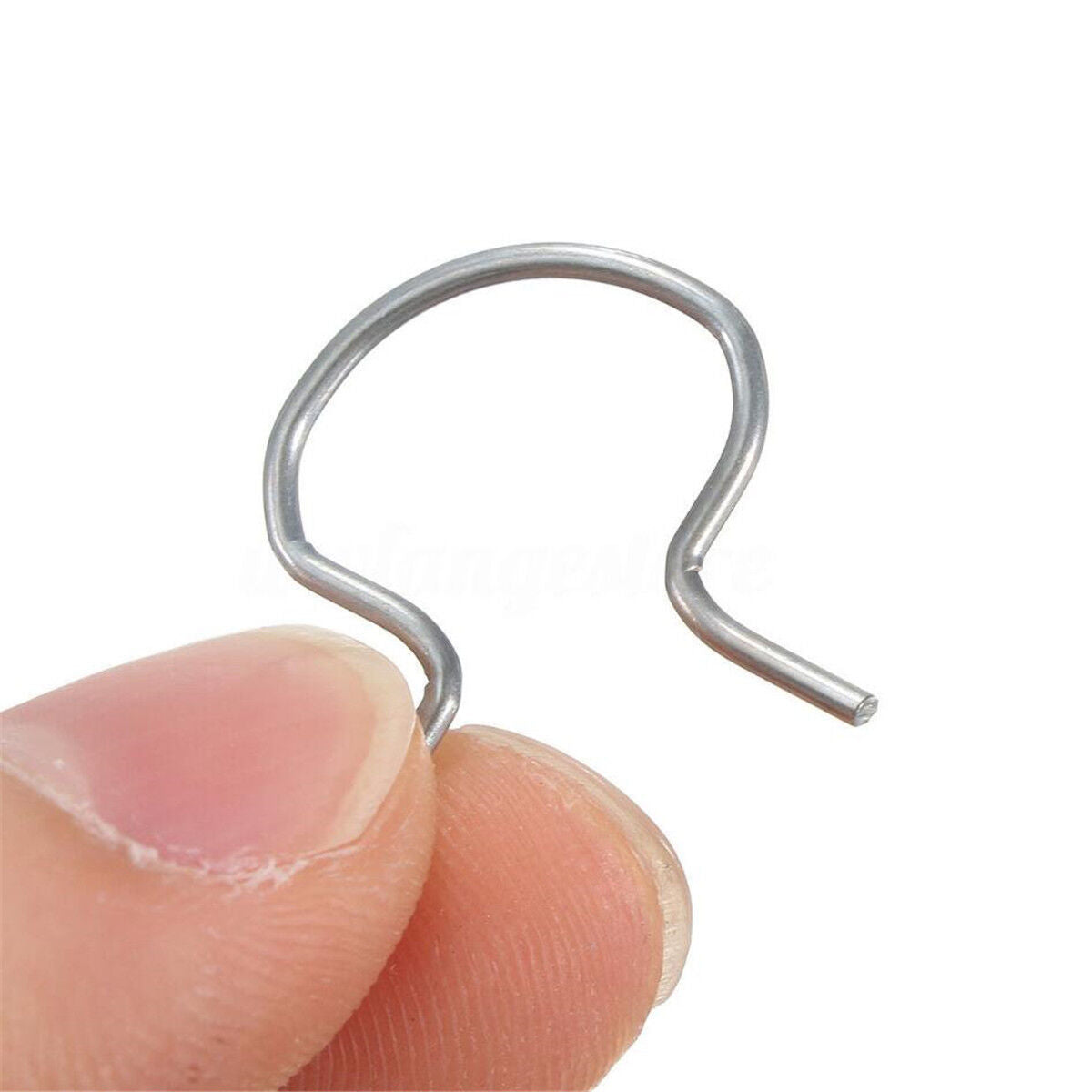 6Pcs Door Window Metal Clip Crank Retainer Roll Up Winder Handle Retaining Clip