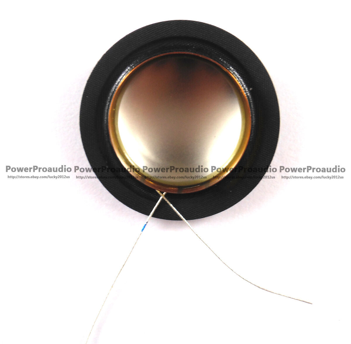 2pcs Aftermarket 25.4 mm tweeter diaphragm voice coil,1 inch silk+titanium