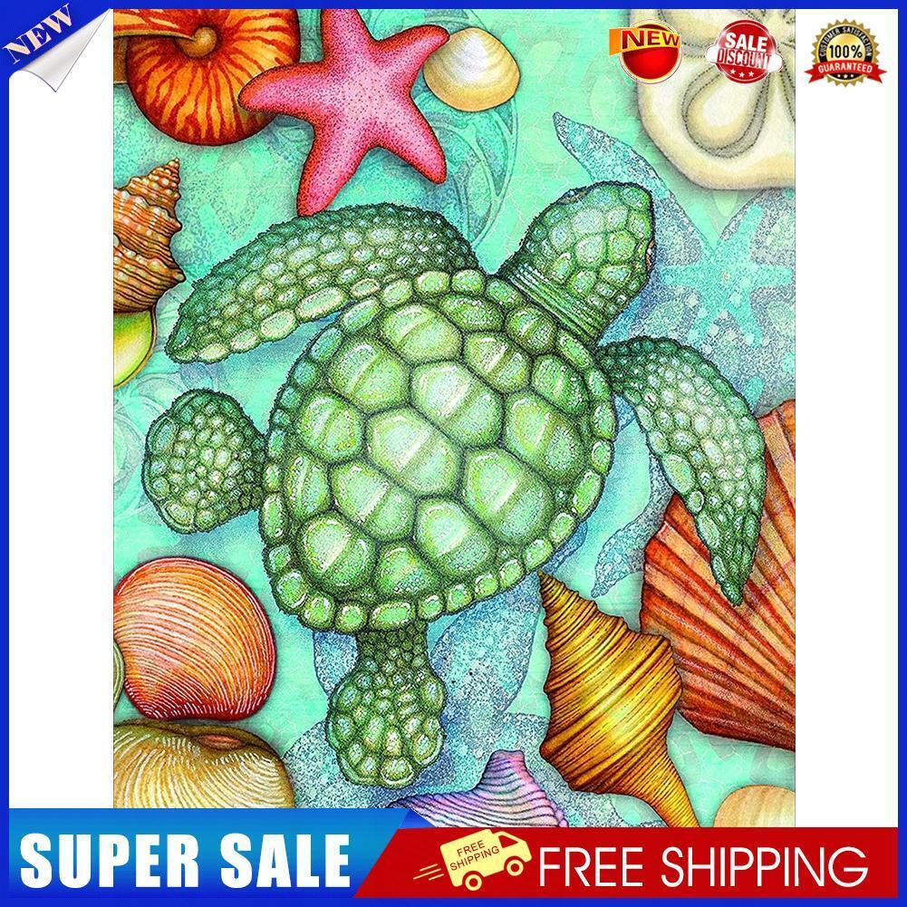 5D Diamond Painting Sea Turtle Round Mosaic Pictures DIY Home Wall Decor